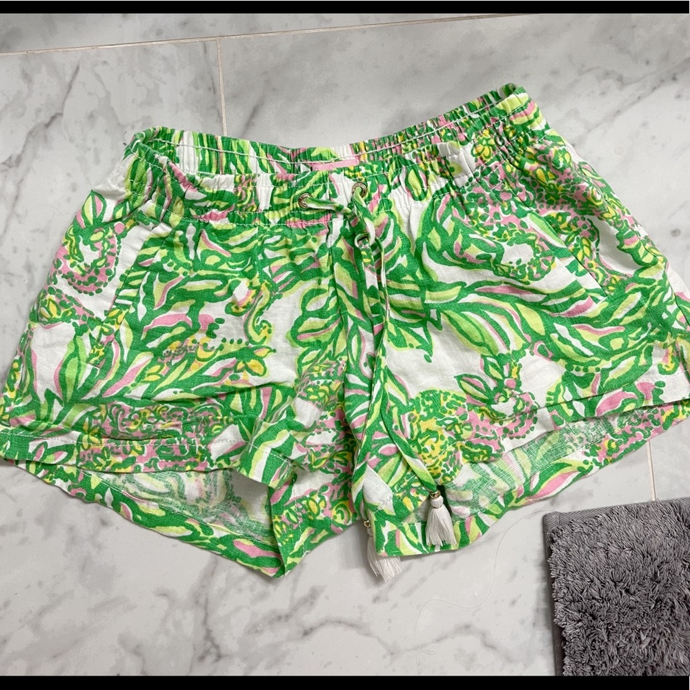 Lilly Pulitzer tassel shorts